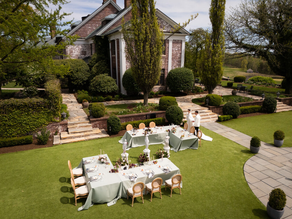georgeous garden tablescape i european inspired wedding editorial